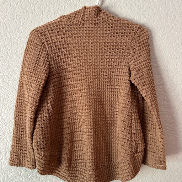 Lil’ Sugarlamb Woven Cardigan Tan size 2T/3T - Picture 3 of 3